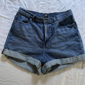 BDG Denim High Rise Mom Shorts